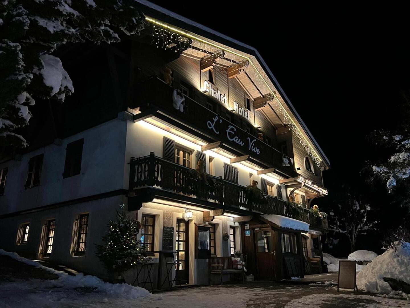 Chalet Appart'Hotel L'Eau Vive Saint-Nicolas-la-Chapelle  Exterior foto